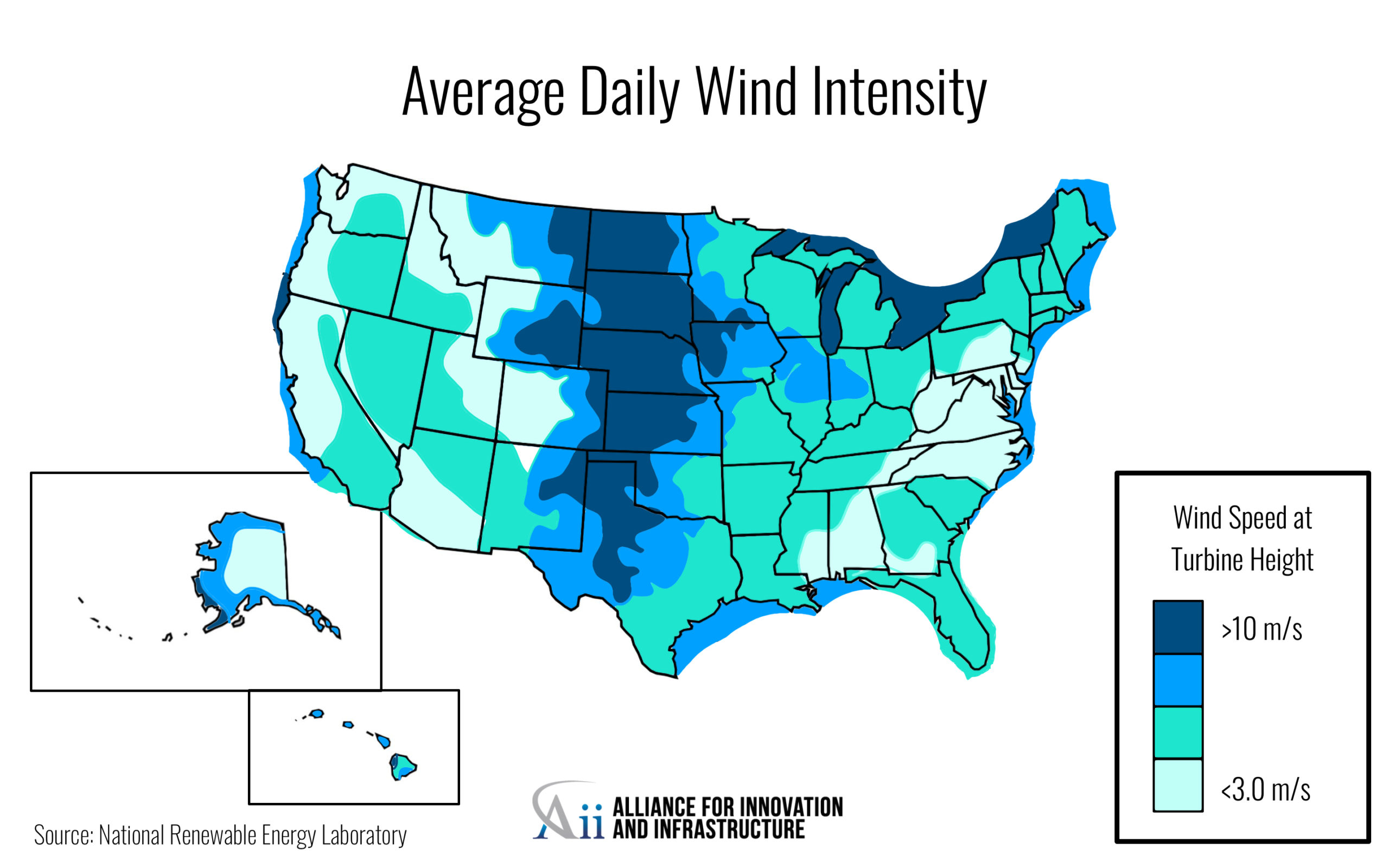 Energy Month Wind Map