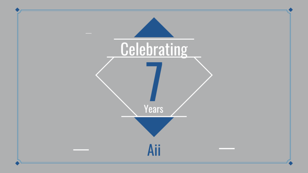 Celebrating 7 Years Since Our Founding