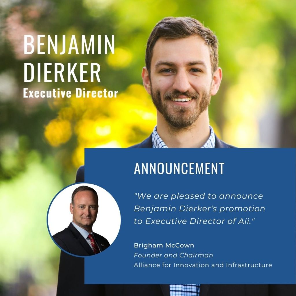 Alliance for Innovation and Infrastructure Announces New Leadership