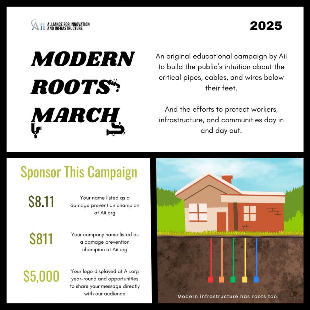 Moder Roots Sponsor Modern Roots March to Engage and Elevate Damage Prevention ...
